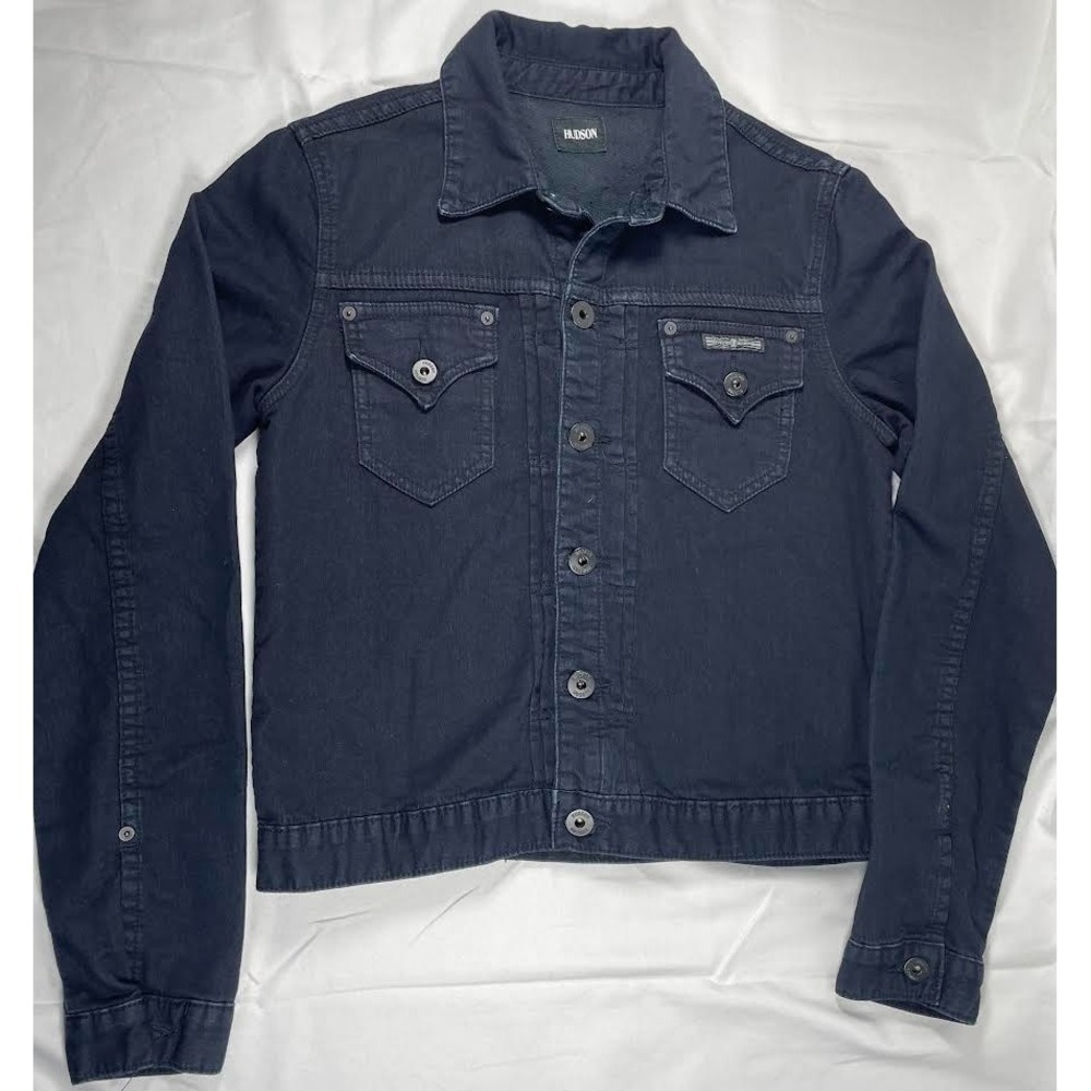 Hudson Denim Jean Jacket Women's Size Large - VGUC
